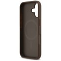 Etui Guess 4G Circle Classic Logo Mag Safe do i Phone 17 brązowy