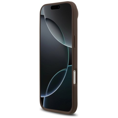 Etui Guess 4G Circle Classic Logo Mag Safe do i Phone Air brązowy