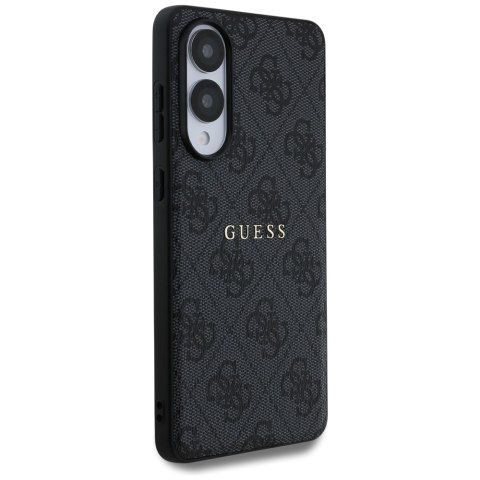 Etui Guess 4G Ring Classic Logo Mag Safe Samsung Galaxy S25 Edge czarny