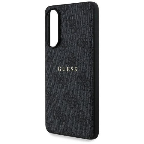 Etui Guess 4G Ring Classic Logo Mag Safe Samsung Galaxy S25 Edge czarny