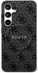 Etui Guess 4G Ring Classic Logo Mag Safe do Samsung Galaxy S25 FE czarny