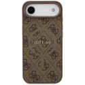Etui Guess 4G Ring Classic Logo Mag Safe do i Phone Air brązowy