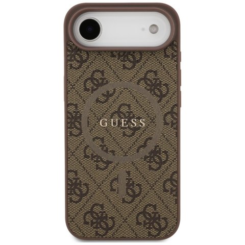 Etui Guess 4G Ring Classic Logo Mag Safe do i Phone Air brązowy