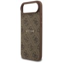 Etui Guess 4G Ring Classic Logo Mag Safe do i Phone Air brązowy