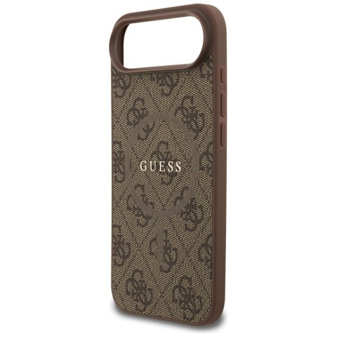 Etui Guess 4G Ring Classic Logo Mag Safe do i Phone Air brązowy