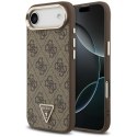 Etui Guess 4G Triangle Logo Mag Safe do i Phone Air brązowy złoty