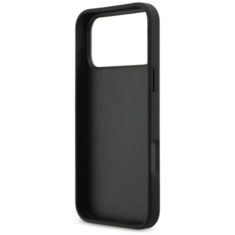 Etui Guess Grained Big 4G & Classic Logo do i Phone 17 Pro Max czarny