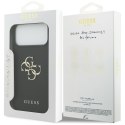 Etui Guess Grained Big 4G & Classic Logo do i Phone 17 Pro Max czarny