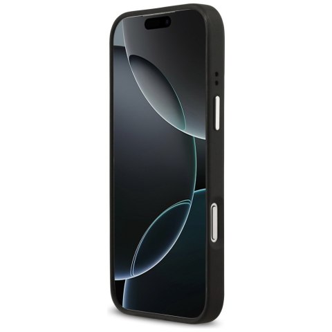Etui Guess Grained Big 4G Classic Logo do i Phone 17 Pro Max czarny