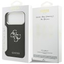 Etui Guess Grained Big 4G Classic Logo do i Phone 17 Pro Max czarny