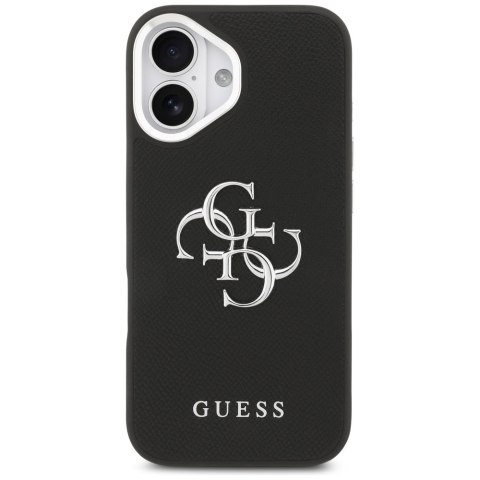 Etui Guess Grained Big 4G Classic Logo do i Phone 17 czarny