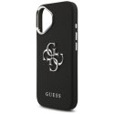 Etui Guess Grained Big 4G Classic Logo do i Phone 17 czarny