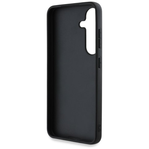 Etui Guess Grained Big 4G Logo Small Classic Logo do Samsung Galaxy S25+ brązowy