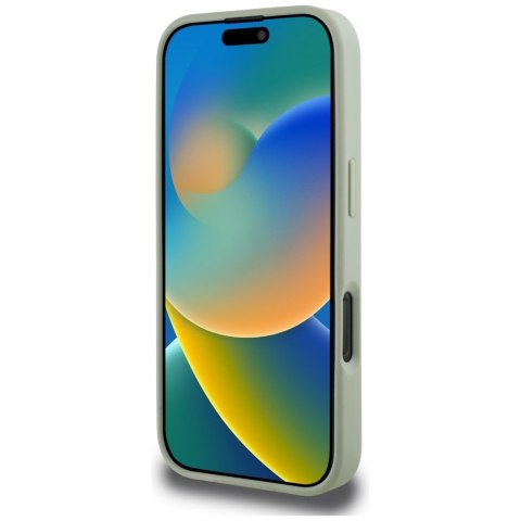 Etui Guess Grained Big 4G Logo Small Classic Logo do i Phone 16 Pro Max zielony
