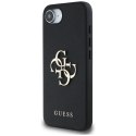 Etui Guess Grained Big 4G Logo Small Classic Logo do i Phone 16e czarny