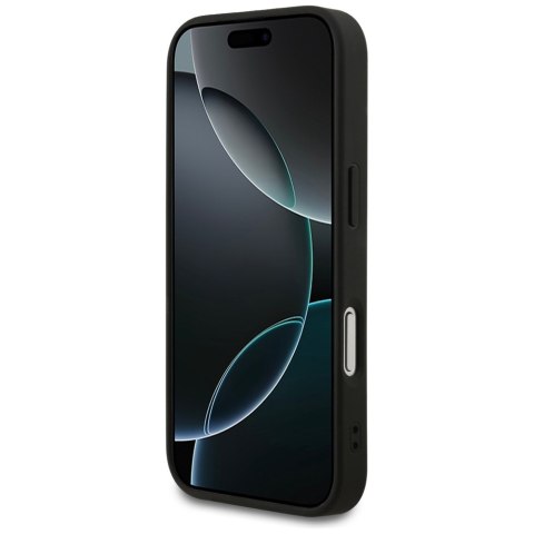 Etui Guess Grained Ring Mag Safe do i Phone 17 Pro czarny