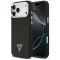 Etui Guess Grained Triangle Logo Mag Safe do i Phone 17 Pro Max czarny