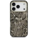 Etui Guess Python Pattern Mag Safe do i Phone 17 Pro brązowy