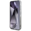 Etui Guess Rhinestones Printed Classic Logo Mag Safe Samsung Galaxy S25 czarny