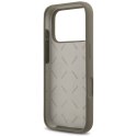 Etui Guess Silicone Big 4G Script do i Phone 17 Pro brązowy