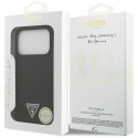 Etui Guess Silicone Triangle Logo Mag Safe do i Phone 17 Pro czarny