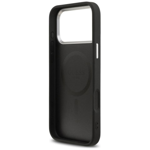 Etui Guess Triangle Logo Mag Safe do i Phone 17 Pro Max czarny