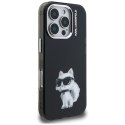 Etui Karl Lagerfeld IML Aquarelle Choupette & Logo do i Phone 16 Pro Max czarny