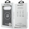 Etui Karl Lagerfeld IML Choupette Head Logo Mag Safe do i Phone Air czarny