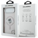 Etui Karl Lagerfeld IML Choupette Sketch Logo Mag Safe do i Phone Air różowy