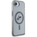 Etui Karl Lagerfeld IML Metal Karl & Choupette Heads Mag Safe do i Phone 16e czarny