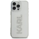Etui Karl Lagerfeld IML Rhinestones Logo do i Phone 16 Pro przezroczysty