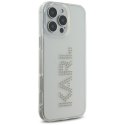 Etui Karl Lagerfeld IML Rhinestones Logo do i Phone 16 Pro przezroczysty