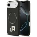 Etui Karl Lagerfeld Karl & Choupette Pins Mag Safe do i Phone Air czarny