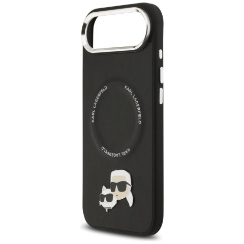 Etui Karl Lagerfeld Karl & Choupette Pins Mag Safe do i Phone Air czarny