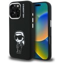 Etui Karl Lagerfeld Silicone Karl Sketch Mag Safe do i Phone 16 Pro czarny