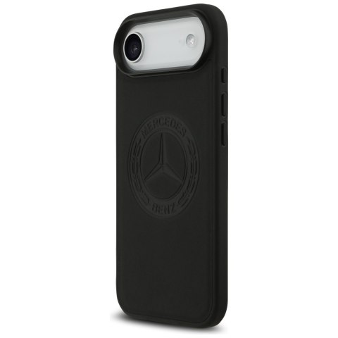Etui Mercedes Leather Vintage Logo Mag Safe do i Phone Air czarny