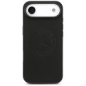 Etui Mercedes Leather Vintage Logo Mag Safe do i Phone Air czarny