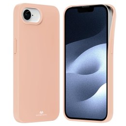 Etui Mercury Soft do i Phone 16e różowo-piaskowy