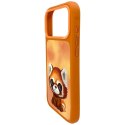 Etui Nimmy Big Eyed Pet 2.0 Raccoon do i Phone 17 Pro pomarańczowy