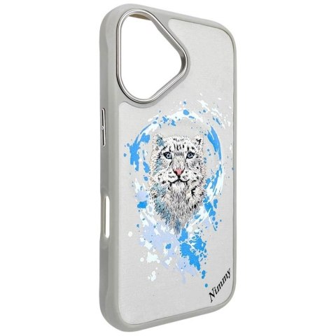 Etui Nimmy Pantera Mag Safe do i Phone 16 jasno szary