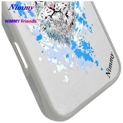 Etui Nimmy Pantera Mag Safe do i Phone 16 jasno szary