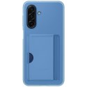Etui Samsung Card Slot do Galaxy A17 niebieski