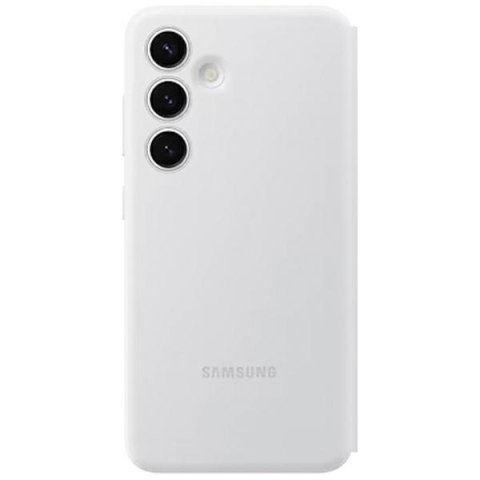 Etui Samsung EF-ZS921CWEGWW S24 S921biały/white Smart View Wallet Case
