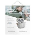 Etui UNIQ Clyde do Air Pods 4 / 5 Lock Case czarny