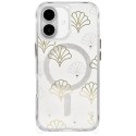 Etui UNIQ Coehl Maree do i Phone 17 Magnetic Charging srebrny