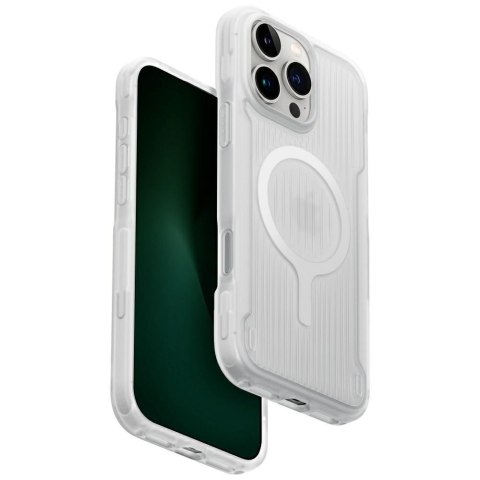 Etui UNIQ Combat Active do i Phone 16 Pro Max Magclick Charging lume white