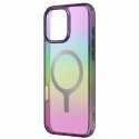 Etui UNIQ Iridescia do i Phone 16 Pro Magclick Charging midnight