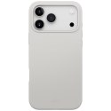 Etui UNIQ Lino do i Phone 17 Pro Max Magclick Charging jasno szary