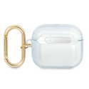 Guess GUA3HHTSB Air Pods 3 cover niebieski/blue Strap Collection