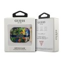 Guess GUAPHHFLB Air Pods Pro cover niebieski/blue Flower Strap Collection
